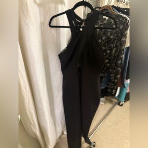 Black Sleeveless Jumpsuit